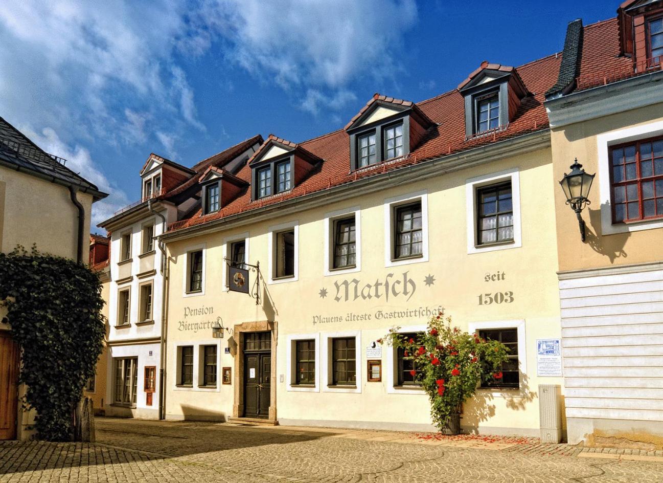 Matsch - Plauens Aelteste Gastwirtschaft Екстер'єр фото